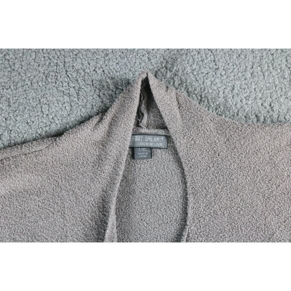 Barefoot Dreams Cardigan L Xl 436 Calypso Ombre Wrap Cardigan Brown Blue Black - Picture 6 of 10